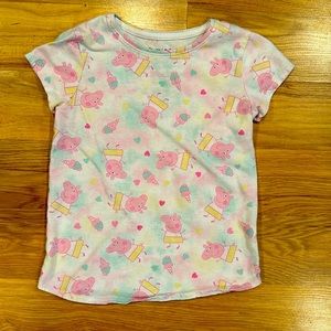 Peppa Pig Girls Graphic T- size 6x